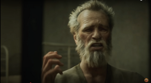 Strauss releasing stress in his cell.