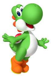 Yoshi in Mario Party 9