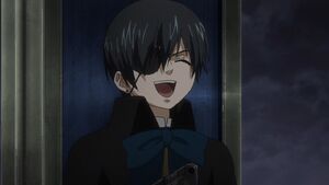 Ciel laughs