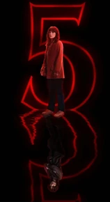 Joyce’s Season One & Five character reflection poster.