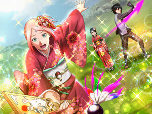 NARUTO Uchiha Family Badminton