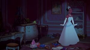 "Okay, Tiana, you can do this."-Tiana calming herself so she can have the courage to kiss Naveen.