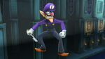 Waluigi as an Assist Trophy in SSB4.