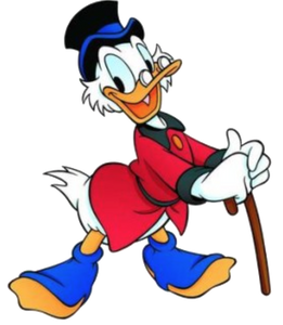 Scrooge McDuck render
