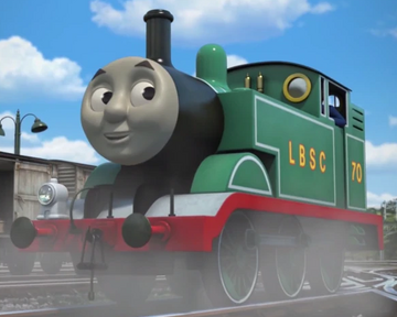 Thomas tank green engine hotsell