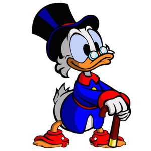 Scrooge McDuck in Ducktales: Remastered