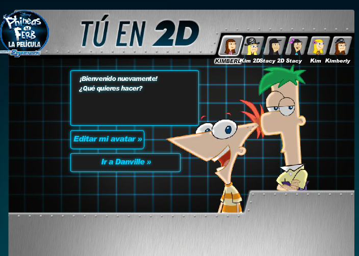 Tú en 2D | Phineas y Ferb Wiki | Fandom