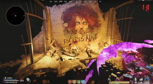 The Requiem Strike Team seeing Weaver, Grey, Strauss and Carver's corpses in a nightmare hallucination.