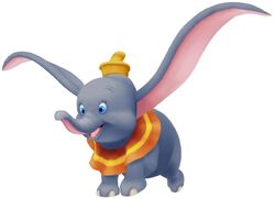 Dumbo in Kingdom Hearts