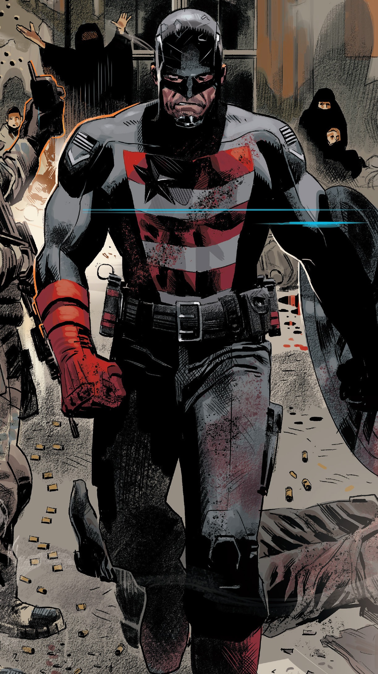 U S Agent Heroes Wiki Fandom Either walker's shield is a replica or steve's from civil war (again poorly refurbished) but sam's shield is regardless a legit shield that steve took out of the timeline. u s agent heroes wiki fandom