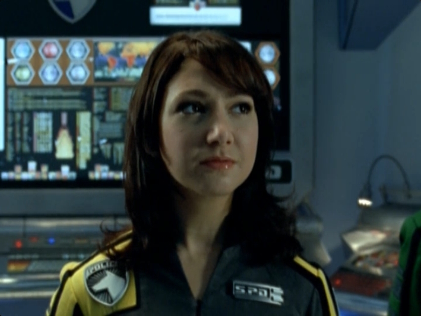 Elizabeth Delgado, also known as Z, is the S.P.D. Yellow Ranger. 