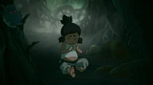 A child in the dark