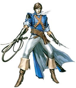 Castlevania - Richter Belmont as seen in The Dracula X Chronicles