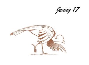 Jenny (Free Birds) concept art 2