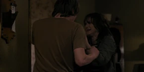 Joyce sobbing hysterically.