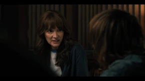 Joyce telling Jonathan he's in charge while he's gone.