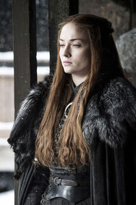 Sansa as the Lady of Winterfell.