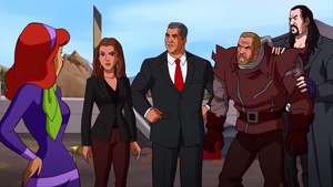 The Undertaker captures Triple H with the Mystery Inc.