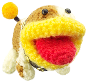 Poochy's Artwork from Yoshi's Woolly World.