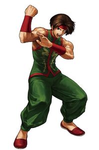 Kensou in The King of Fighters XIII