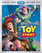 Potato Head and his friends on the 2011 Blu-ray of Toy Story