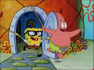 OK, Patrick! Let's go catch some Jellyfish!