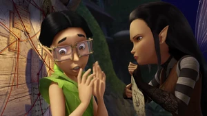 "Tell me everything you know about this." Nyx angrylly stare and cofronting Scribble