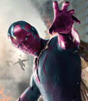 Vision in Avengers: Age of Ultron.