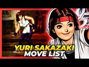 YURI SAKAZAKI MOVE LIST - The King of Fighters '95 (KOF95)