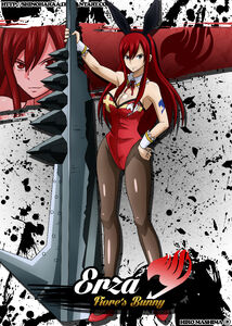 Erza scarlet happy easter by shinoharaa-d8ogqtf