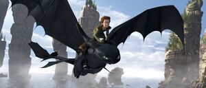 Hiccup and Toothless