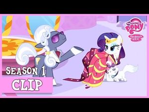 Hoity Toity Congratulates Rarity (Suited For Success) - MLP- FiM -HD-