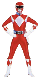 Red Powerful Ranger Geki