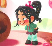 Vanellope in One Sweet Race