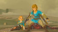 Link saves Zelda