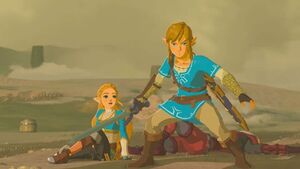 Link saves Zelda