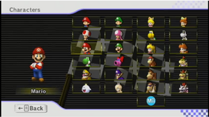 Mario Kart Wii - All Characters