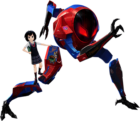 Spider man into the hot sale spider verse peni parker