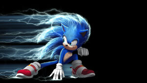 Sonic's new design.