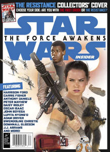 Star Wars Insider TFA Resistance Cover