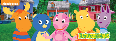 The Backyardigans 2D Characters Cast Uniqua Pablo Tyrone Tasha Austin Image