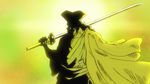 Silhouette of Oden before his reveal.