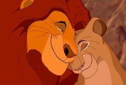 Sarabi with her husband Mufasa