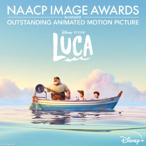 Luca – NAACP Image Awards® Nominee for Outstanding Animation Motion Picture