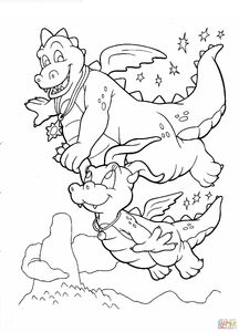 Ord-and-cassie-in-the-sky-coloring-page