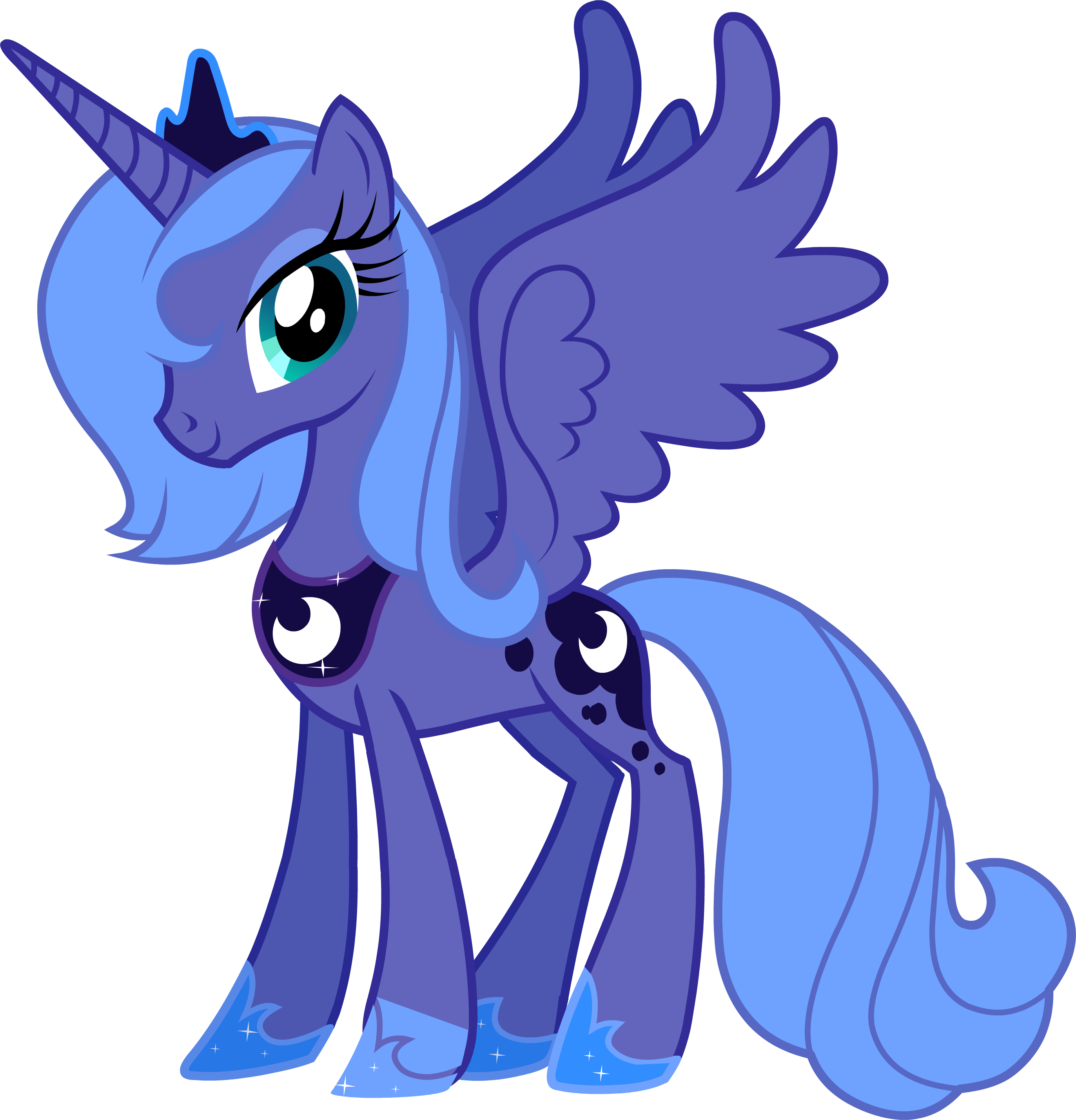 my little pony luna