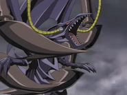 Red-Eyes B. Dragon equipped to Cyberdark Dragon