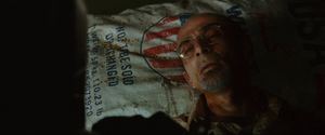 Yinsen giving his last advice to Tony, moments before his passing.