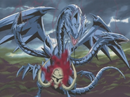 Blue-Eyes Ultimate Dragon infected by Mammoth Graveyard