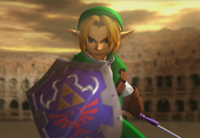 Link in Super Smash Bros. Melee